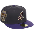 Cleveland Indians MLB Midnight Orchid New Era 59FIFTY