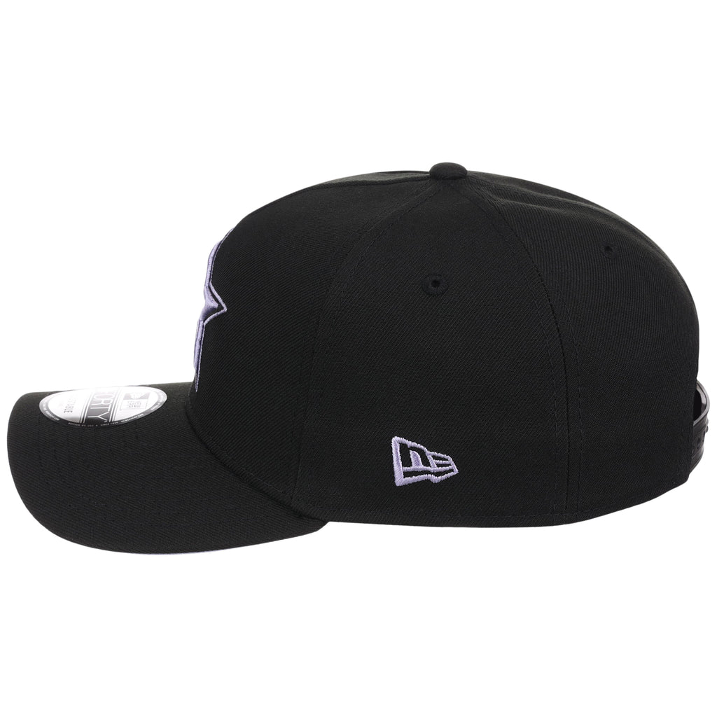 Houston Astros MLB Black x Lavender FASHION CORE New Era 9FORTY A-Frame