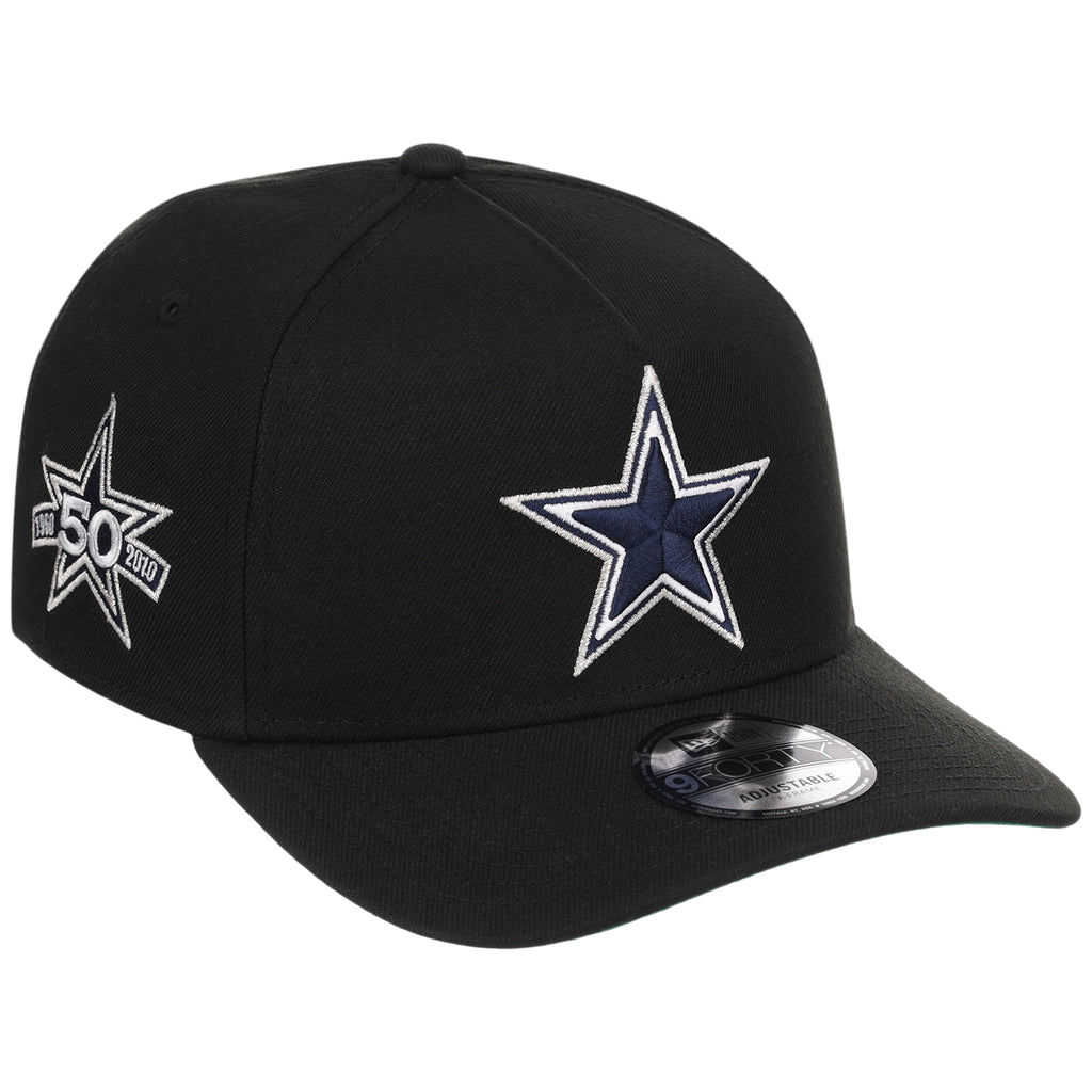 Dallas Cowboys NFL Black Dome New Era 9FORTY A-Frame
