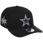 Dallas Cowboys NFL Black Dome New Era 9FORTY A-Frame