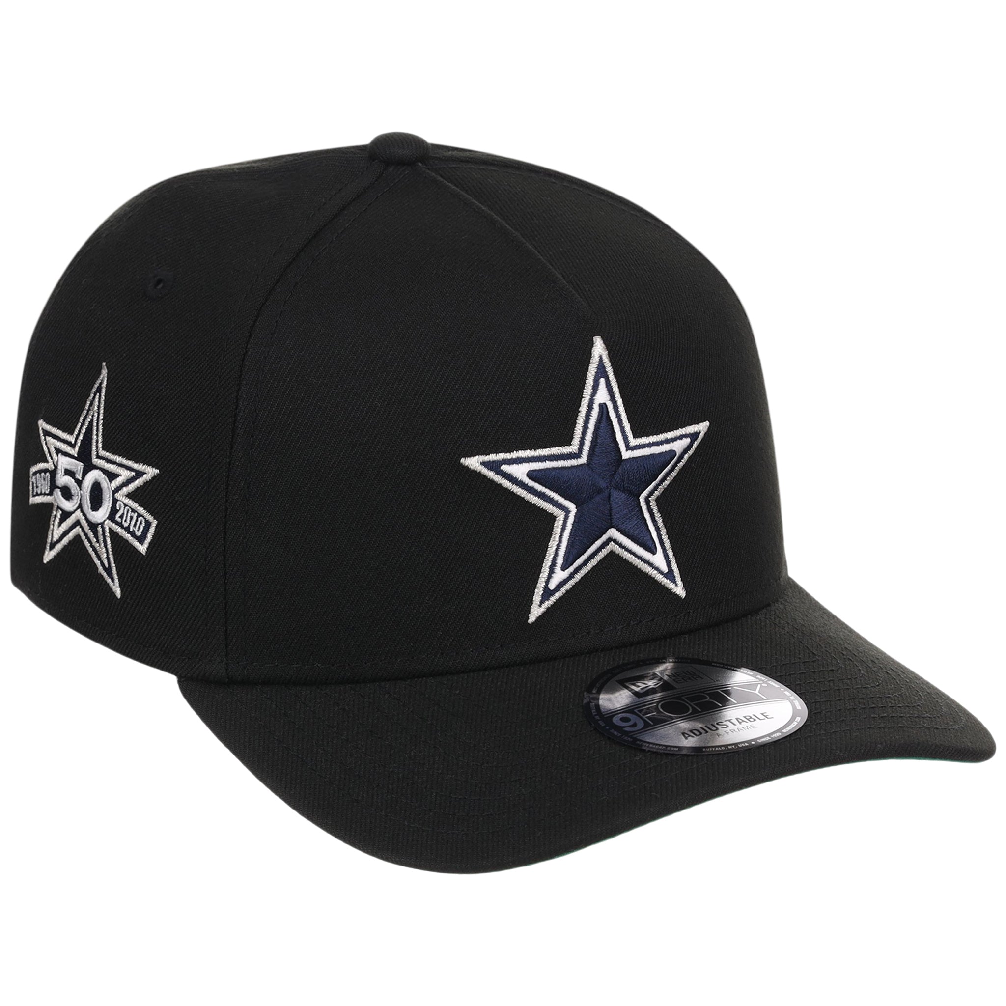 Dallas Cowboys NFL Black Dome New Era 9FORTY A-Frame