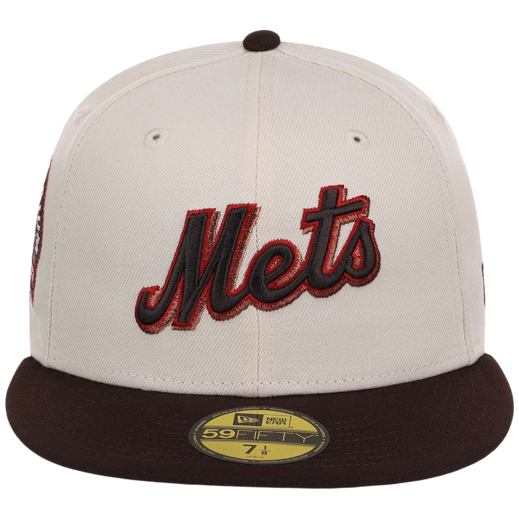 New York Mets MLB Burnished Clay New Era 59FIFTY