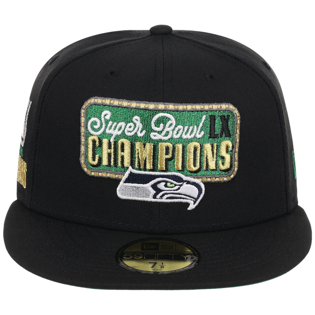 Seattle Seahawks Seattle Variety Pack New Era 59FIFTY (Black/Black)