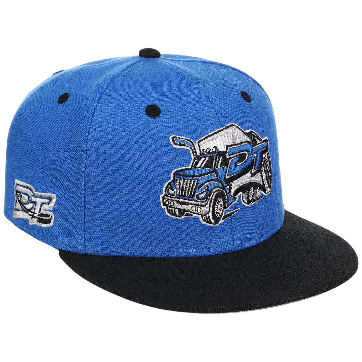 Danbury Trashers Logo Fitted (Blue/Black) - The Danbury Trashers Collection