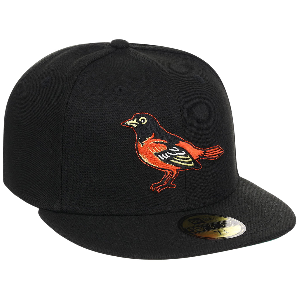 Baltimore Orioles MLB Cooperstown Authentic Collection New Era 59FIFTY (Black/Black)