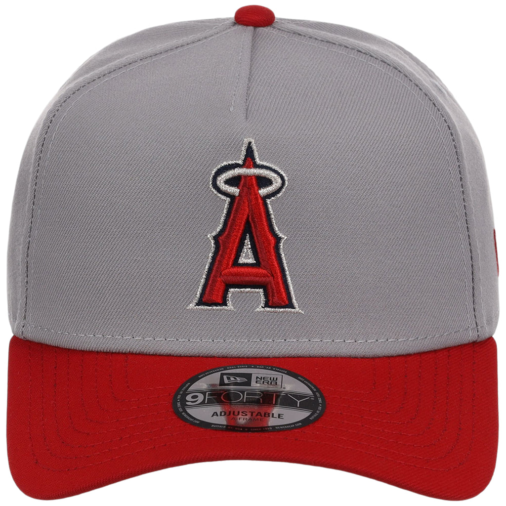 Anaheim Angels MLB Gray OTC FASHION CORE New Era 9FORTY A-Frame