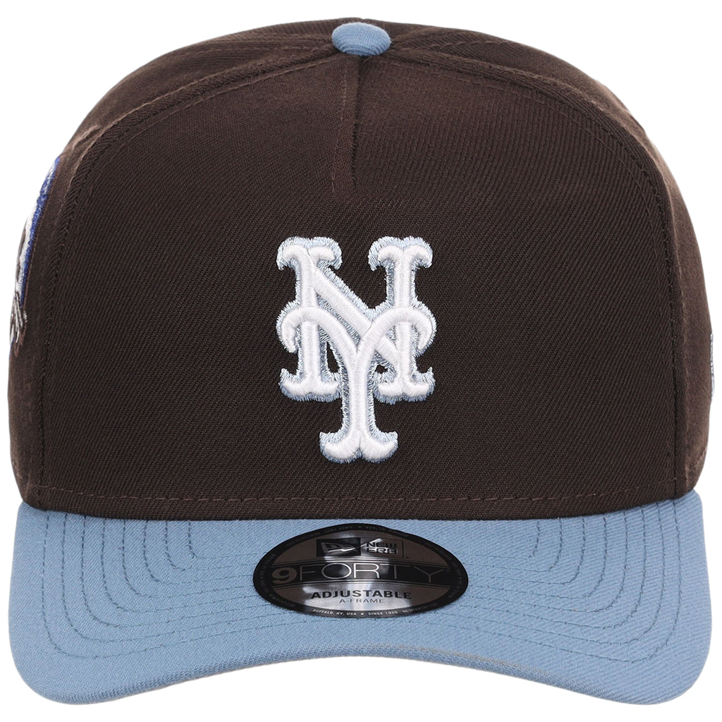 New York Mets MLB Driftwood Fade New Era 9FORTY A-Frame