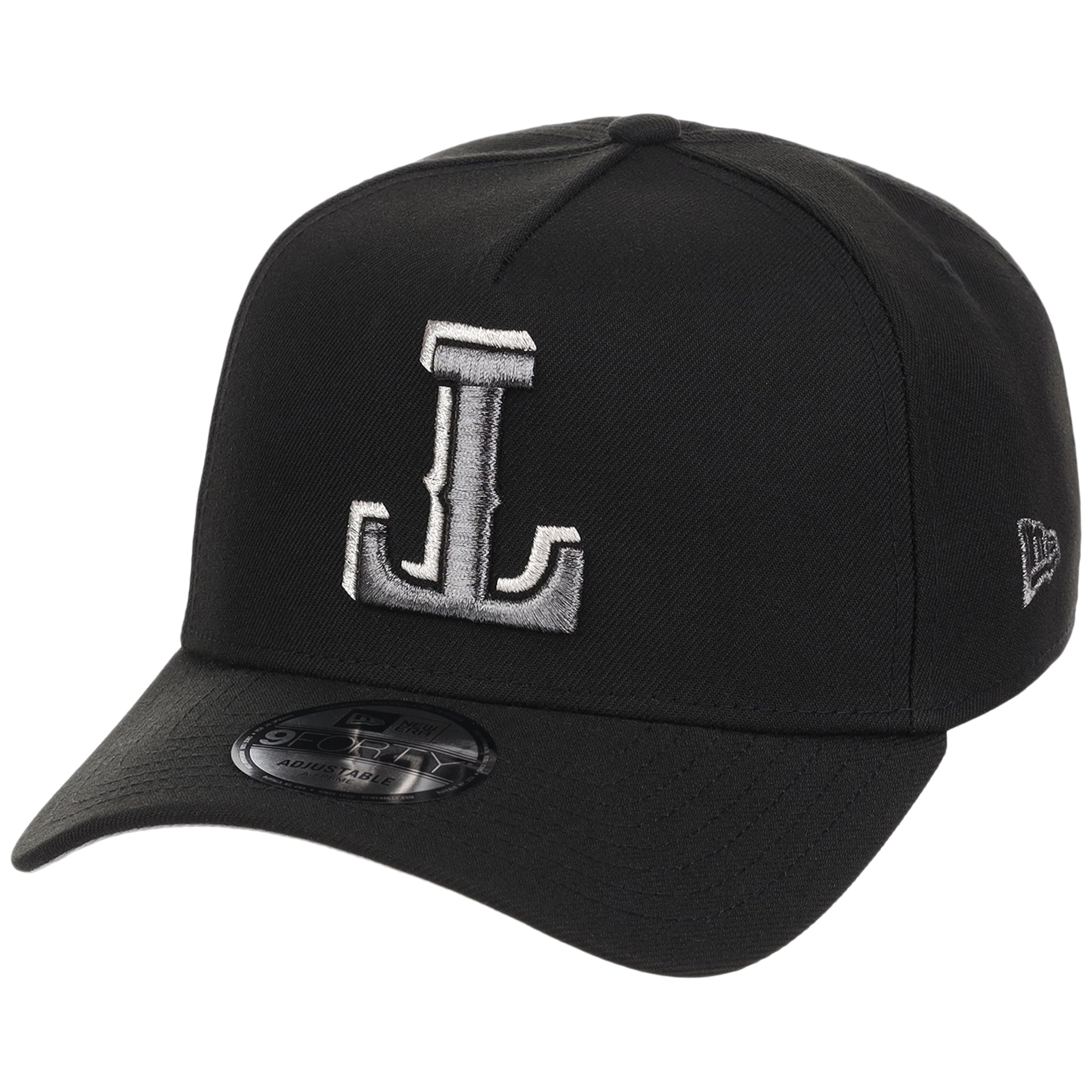 Texas Rangers MLB Flipmode 2.0 Liquid Titanium New Era 9FORTY A-Frame (Black/Black/Gray)