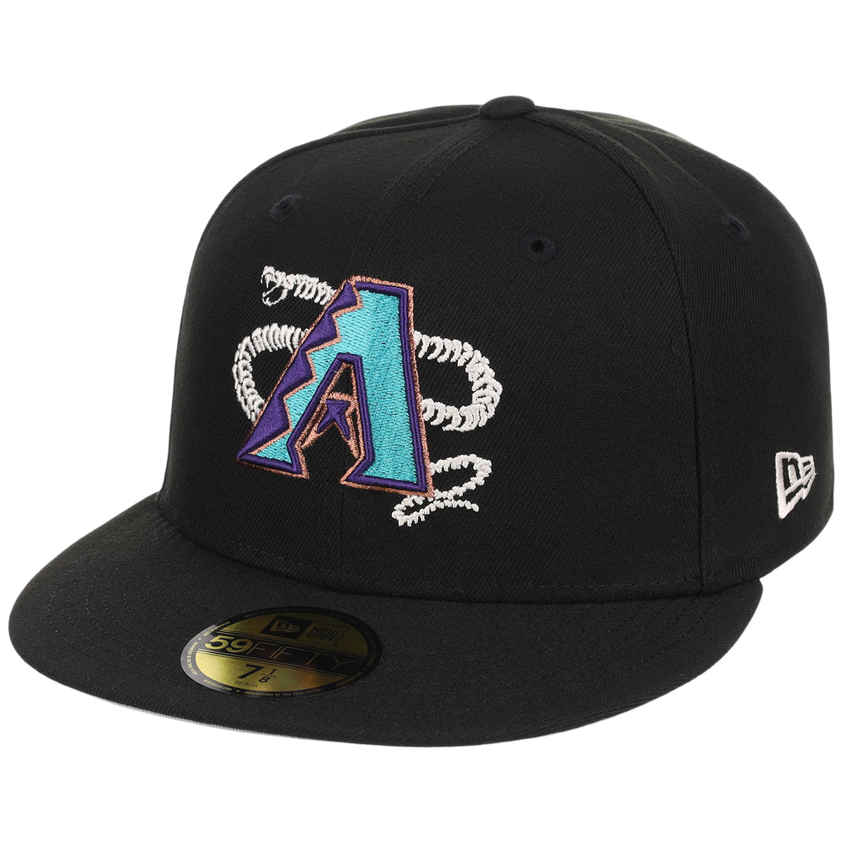 Arizona Diamondbacks Phoenix Crown the City New Era 59FIFTY (Black/Black)