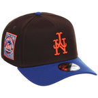 New York Mets MLB Flipmode 2.0 New Era 9FORTY A-Frame (Black/Royal/Gray)