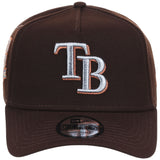 Tampa Bay Rays MLB Frosted Bark New Era 9FORTY A-Frame