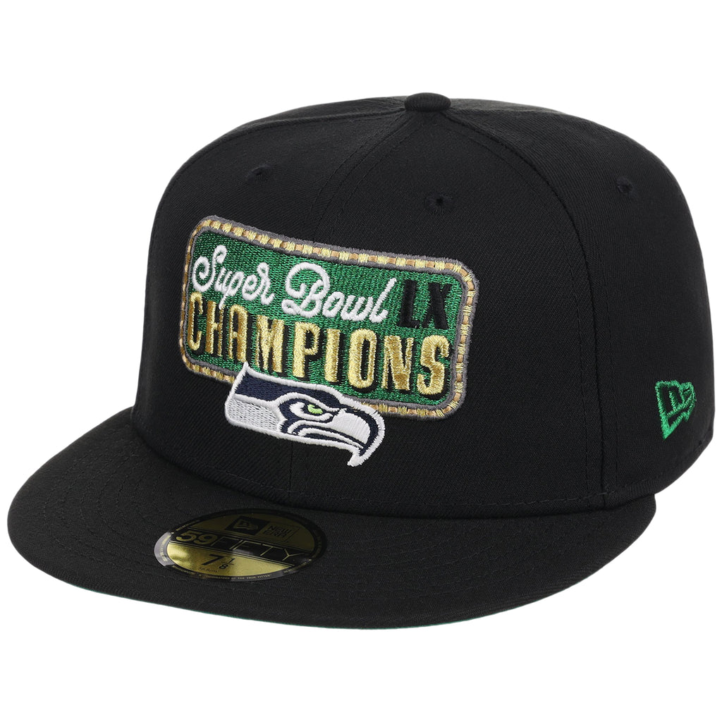 Seattle Seahawks Seattle Variety Pack New Era 59FIFTY (Black/Black)