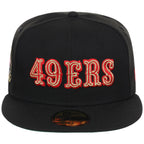 San Francisco 49Ers NFL Black Dome New Era 59FIFTY