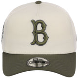 Brooklyn Dodgers MLB Chrome Olive New Era 9FORTY