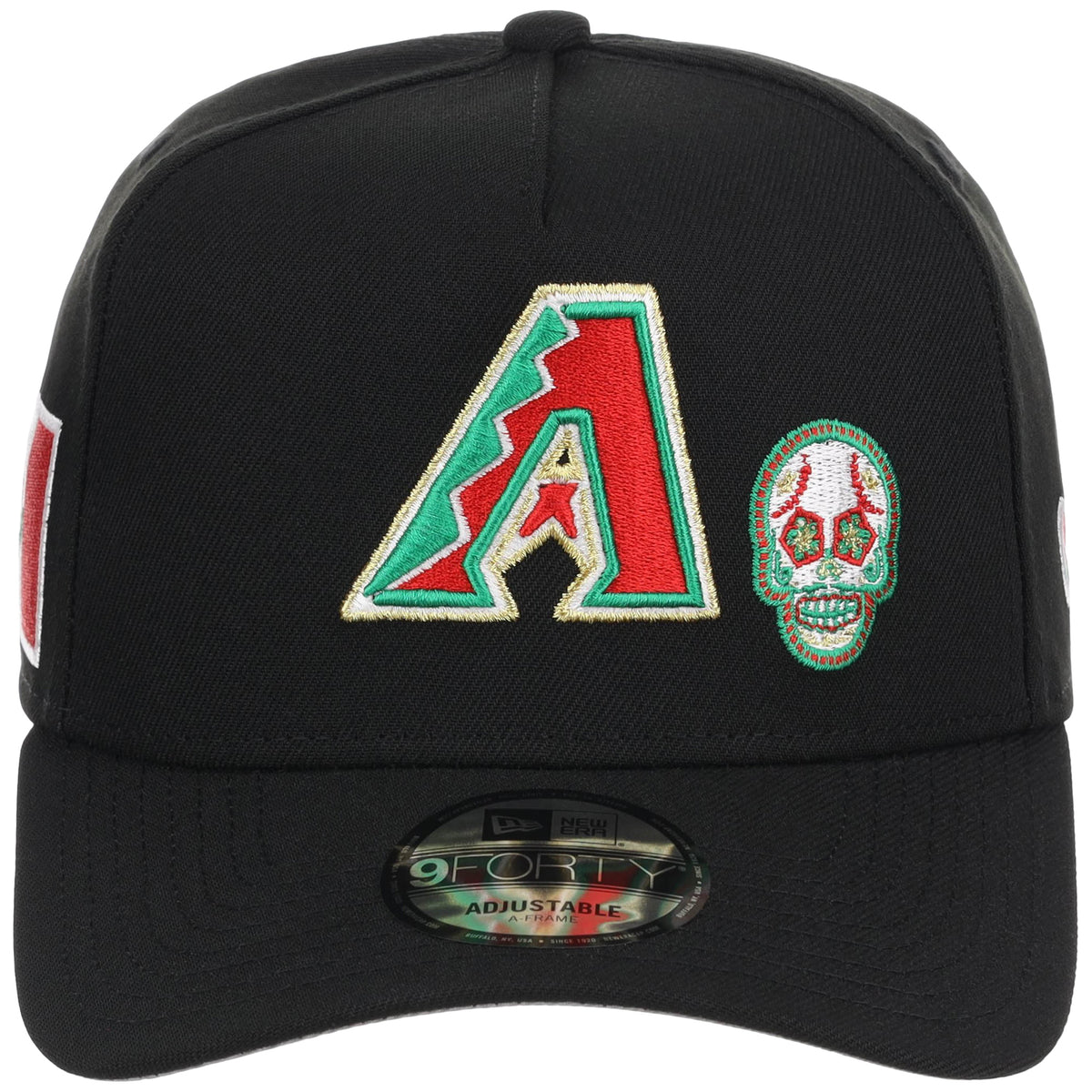 Arizona Diamondbacks Phoenix Crown the City New Era 9FORTY A-Frame (Black/Black)