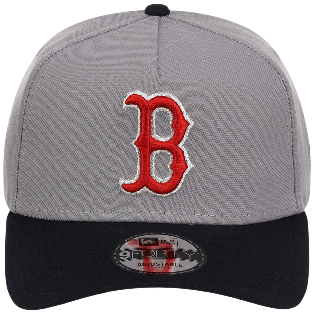 Boston Red Sox MLB Gray OTC FASHION CORE New Era 9FORTY A-Frame