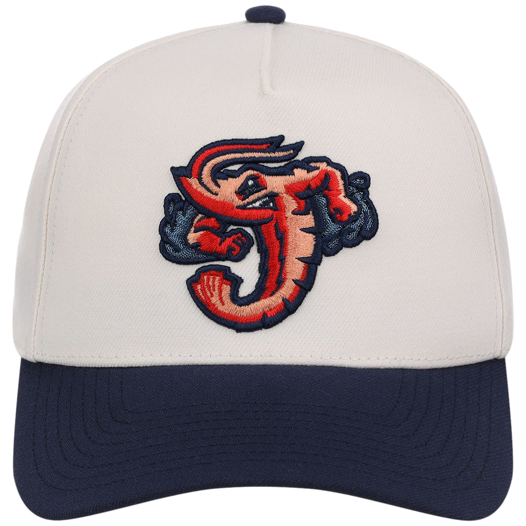 Jacksonville Jumbo Shrimp Field Club Minor League Monday Off-White OTC A-Frame