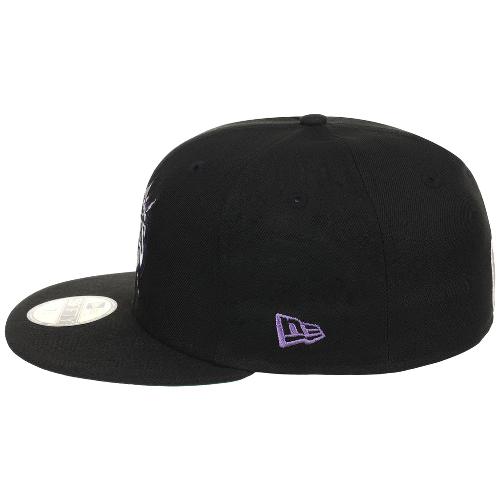 Sacramento Kings NBA Black Dome New Era 59FIFTY