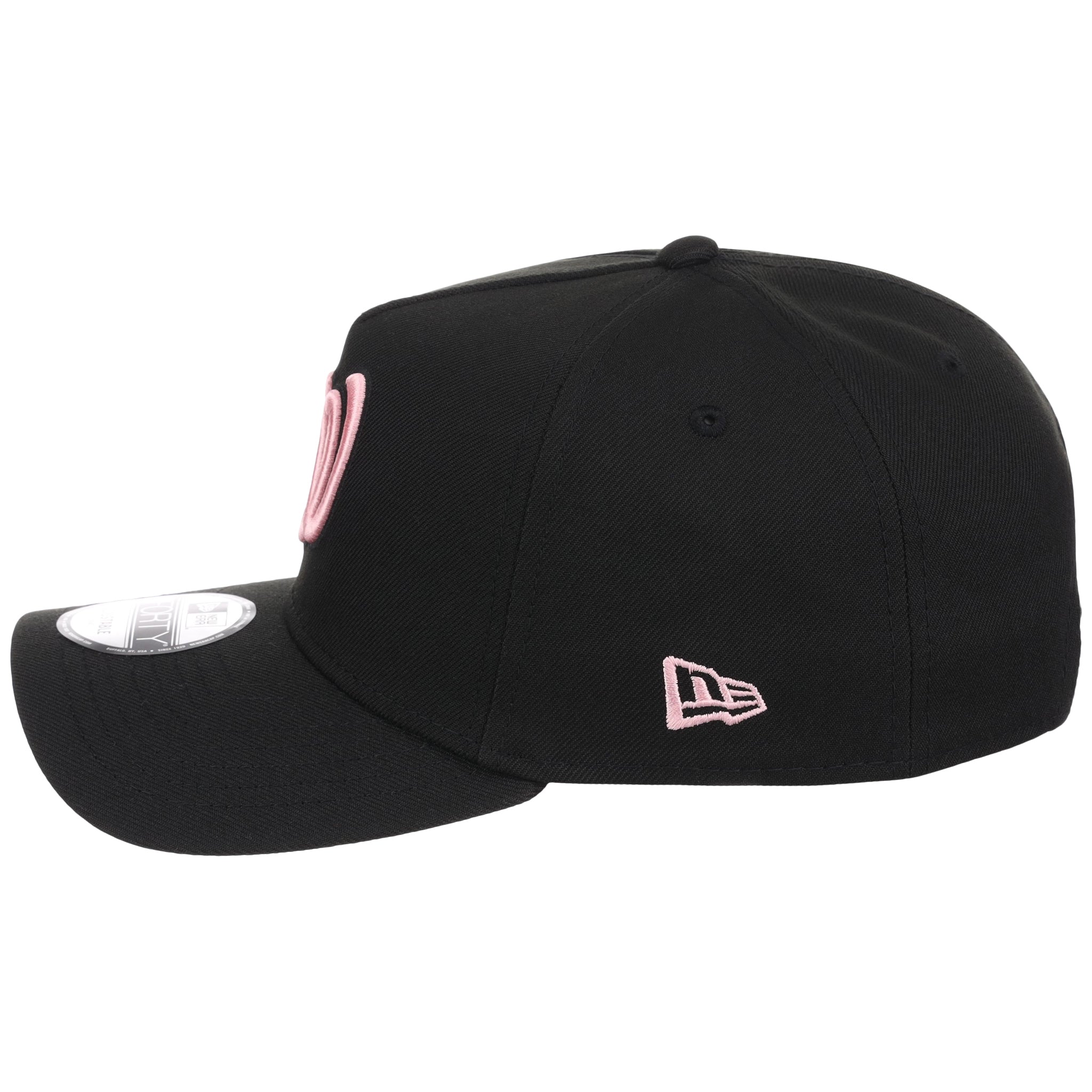 Washington Nationals MLB Black x Pink FASHION CORE New Era 9FORTY A-Frame