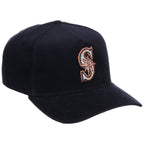 Seattle Mariners MLB Navy Cord FASHION CORE New Era 9FORTY A-Frame
