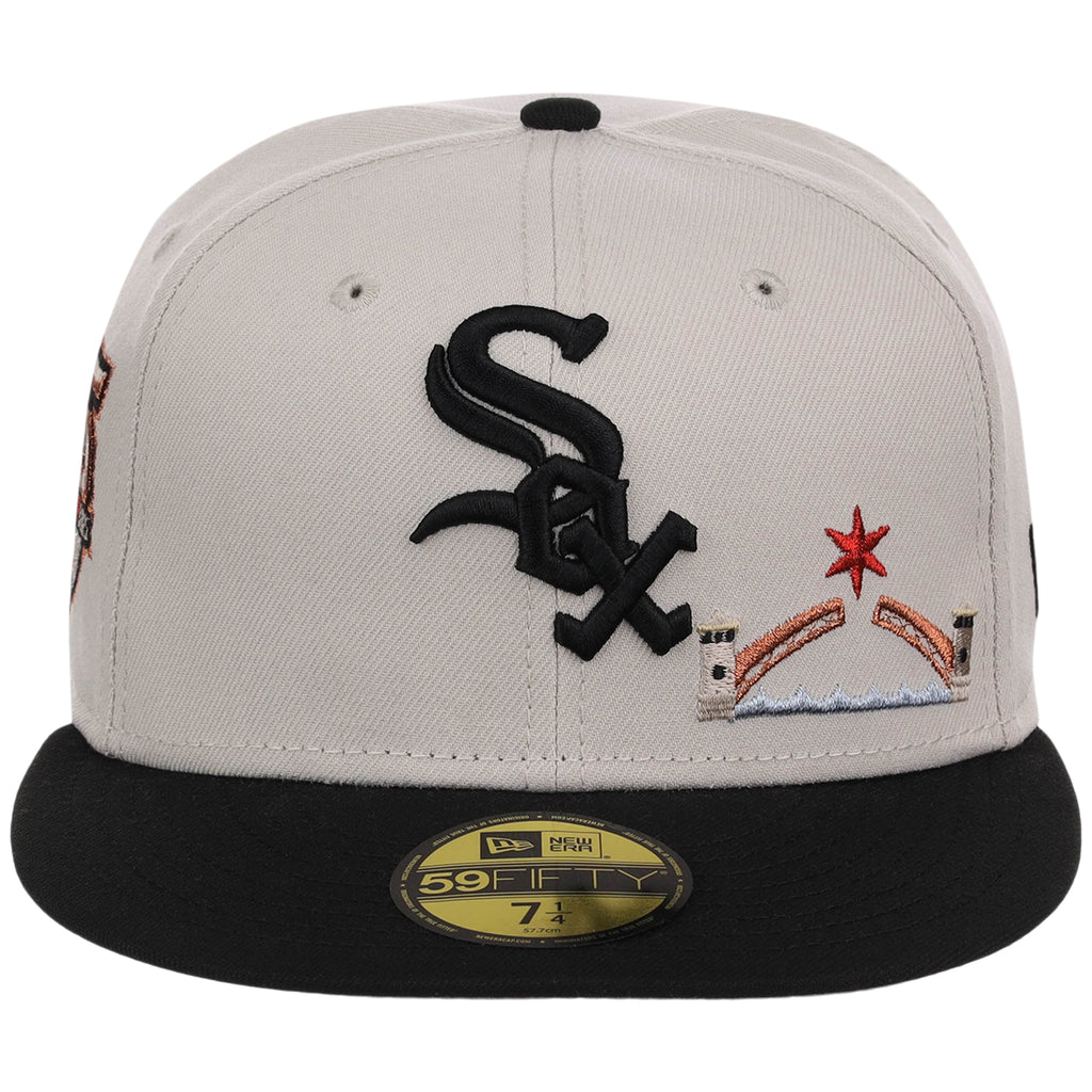 Chicago White Sox (Stone/Black) Chicago Southside Crown the City New Era 59FIFTY