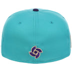 Mexico MLB United by Baseball New Era 59FIFTY (Teal/Purple)