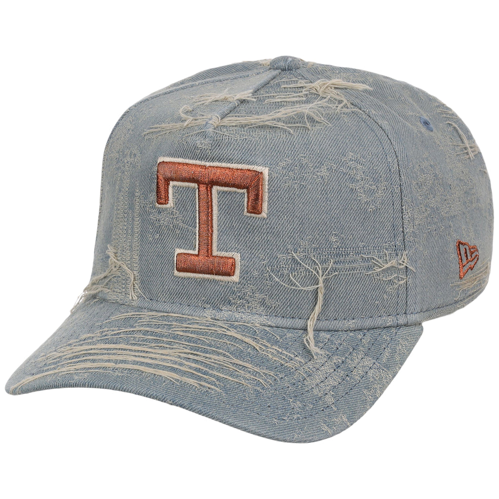 Texas Rangers MLB Oxidized Denim New Era 9FORTY A-Frame