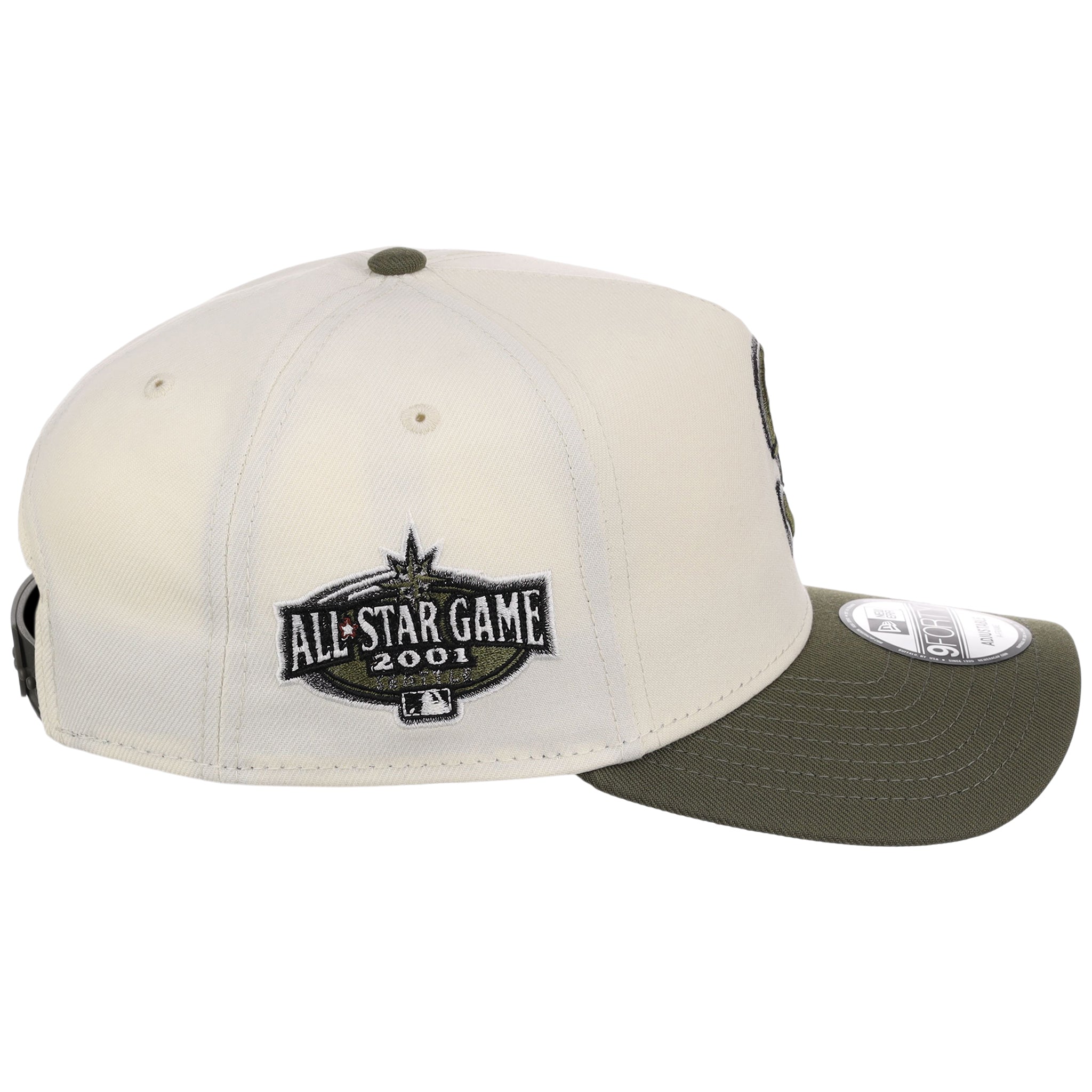 Seattle Mariners MLB Chrome Olive New Era 9FORTY