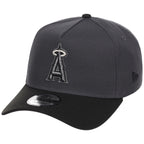 Anaheim Angels MLB Graphite x Black FASHION CORE New Era 9FORTY A-Frame
