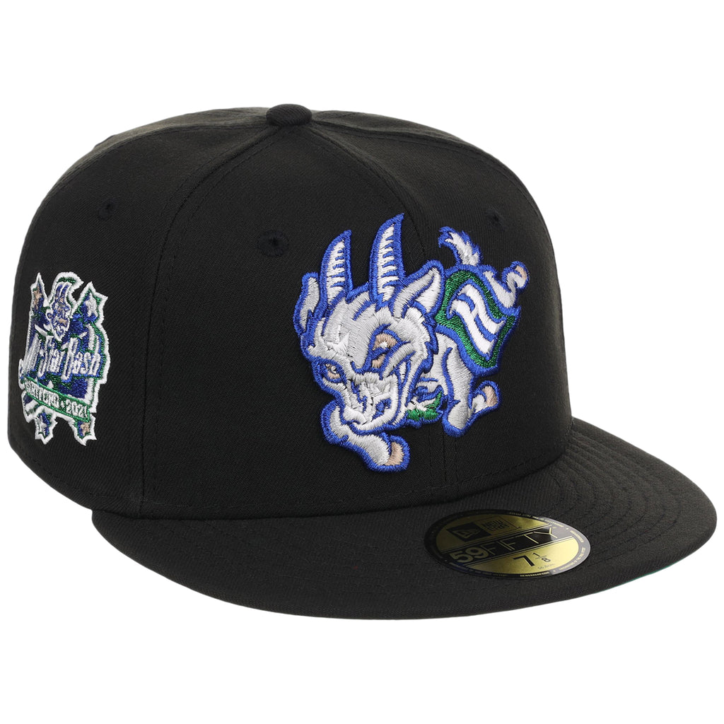 Hartford Yard Goats MiLB Black Dome New Era 59FIFTY