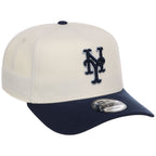 New York Mets MLB Chrome x Navy FASHION CORE New Era 9FORTY A-Frame