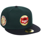 Chicago Cubs Northside Chicago Crown the City New Era 59FIFTY (Dark Green/Navy)