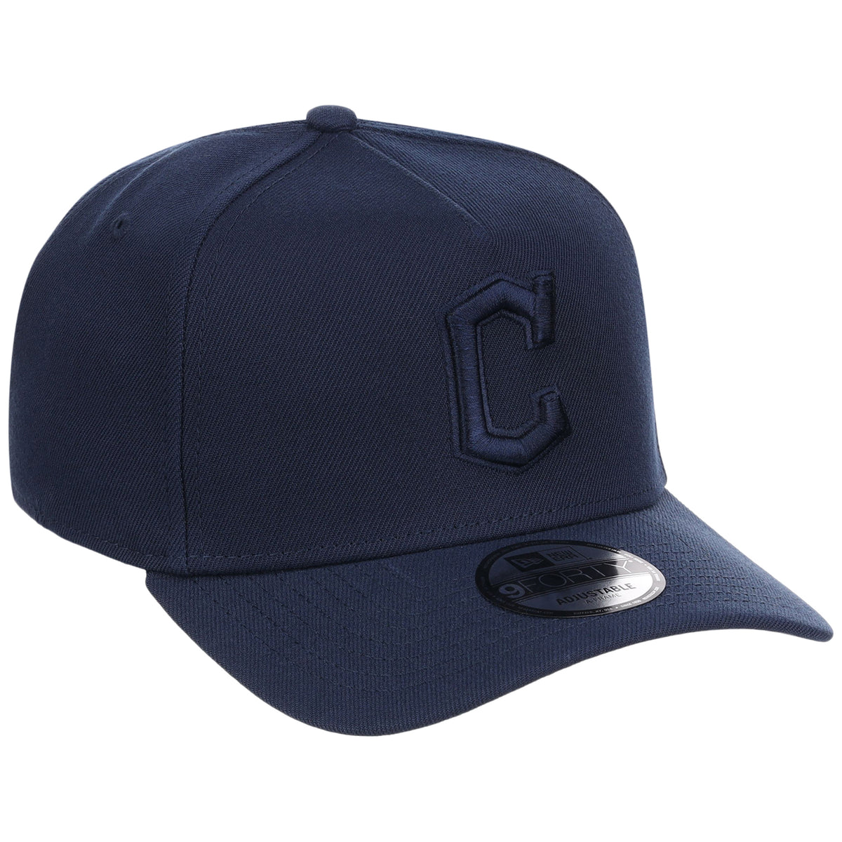 Cleveland Indians MLB Navy FASHION CORE New Era 9FORTY A-Frame
