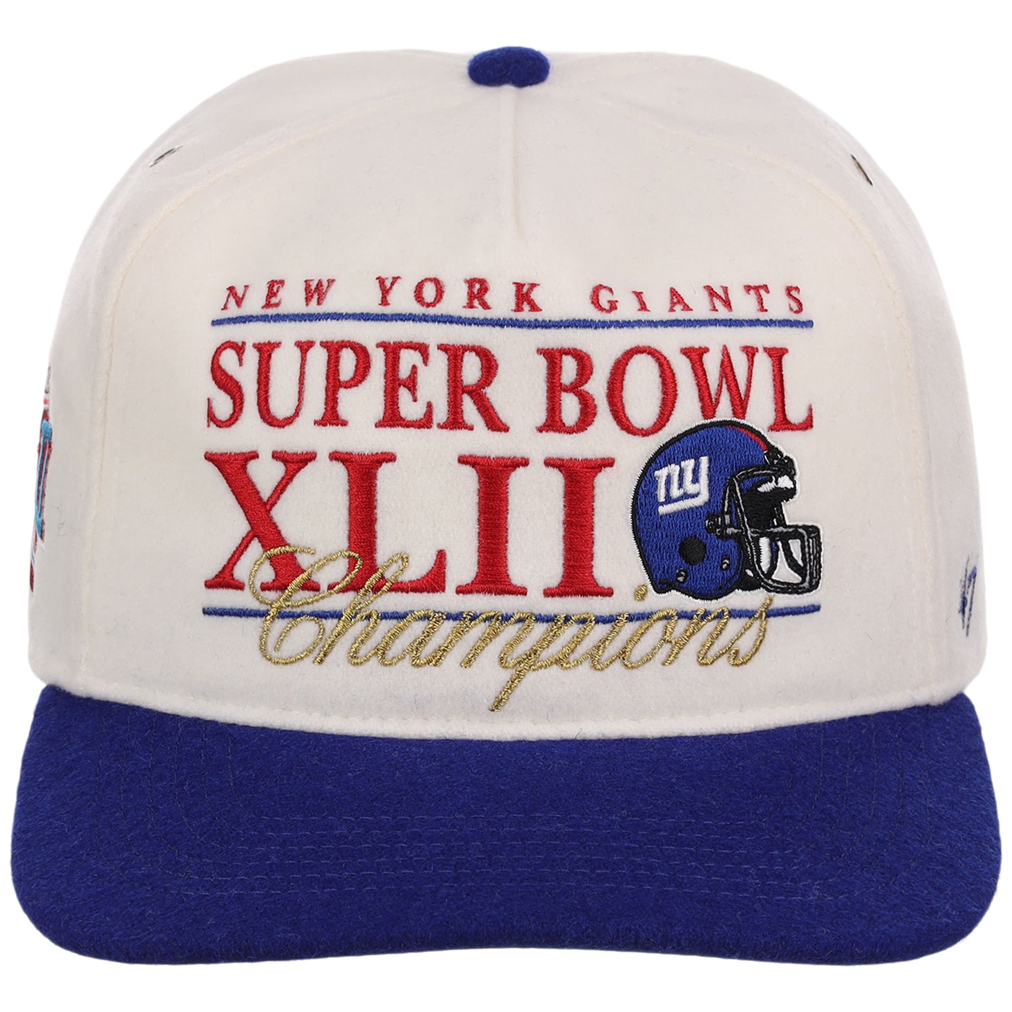 New York Giants SB XLII Champs '47 Hitch