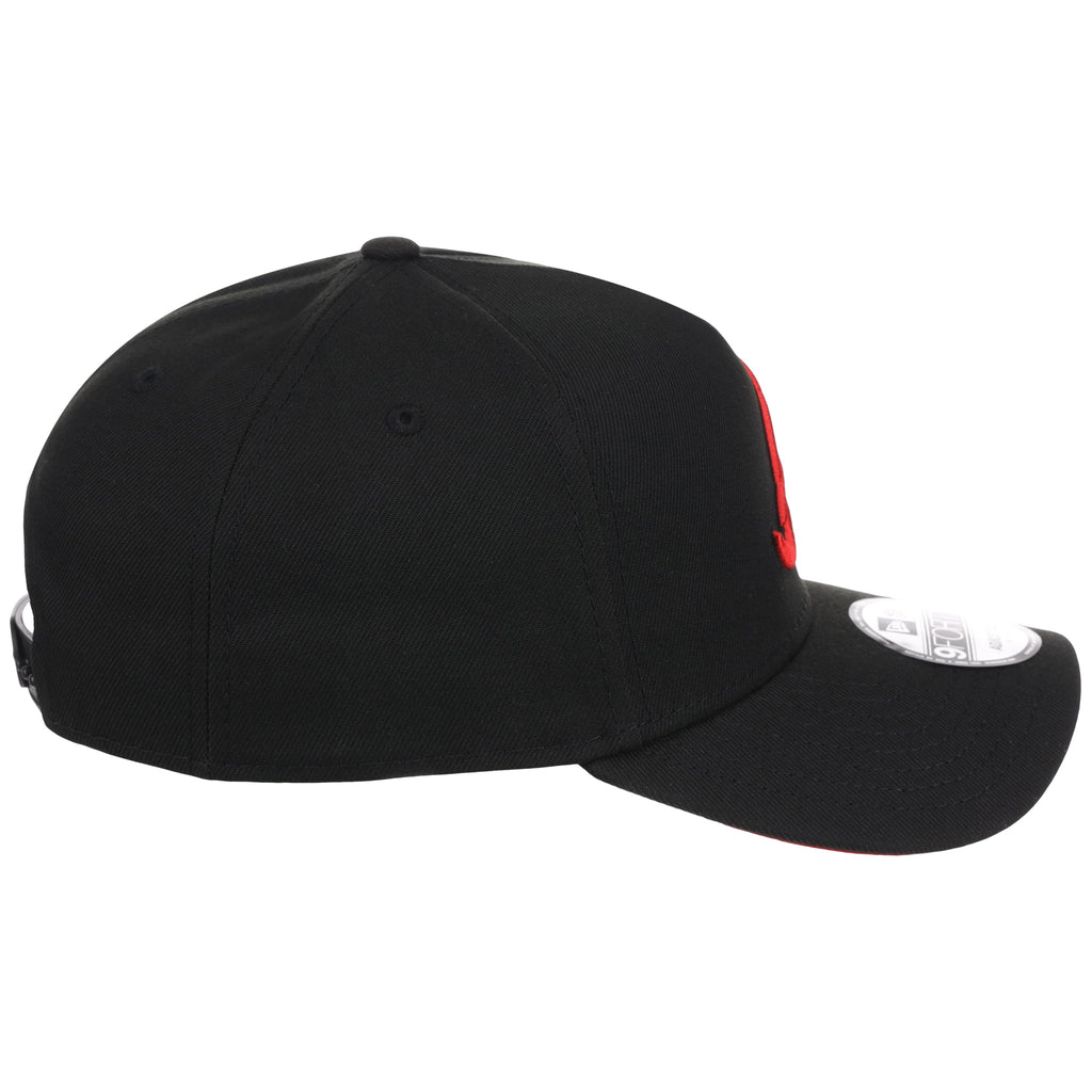 Atlanta Braves MLB Black x Red FASHION CORE New Era 9FORTY A-Frame