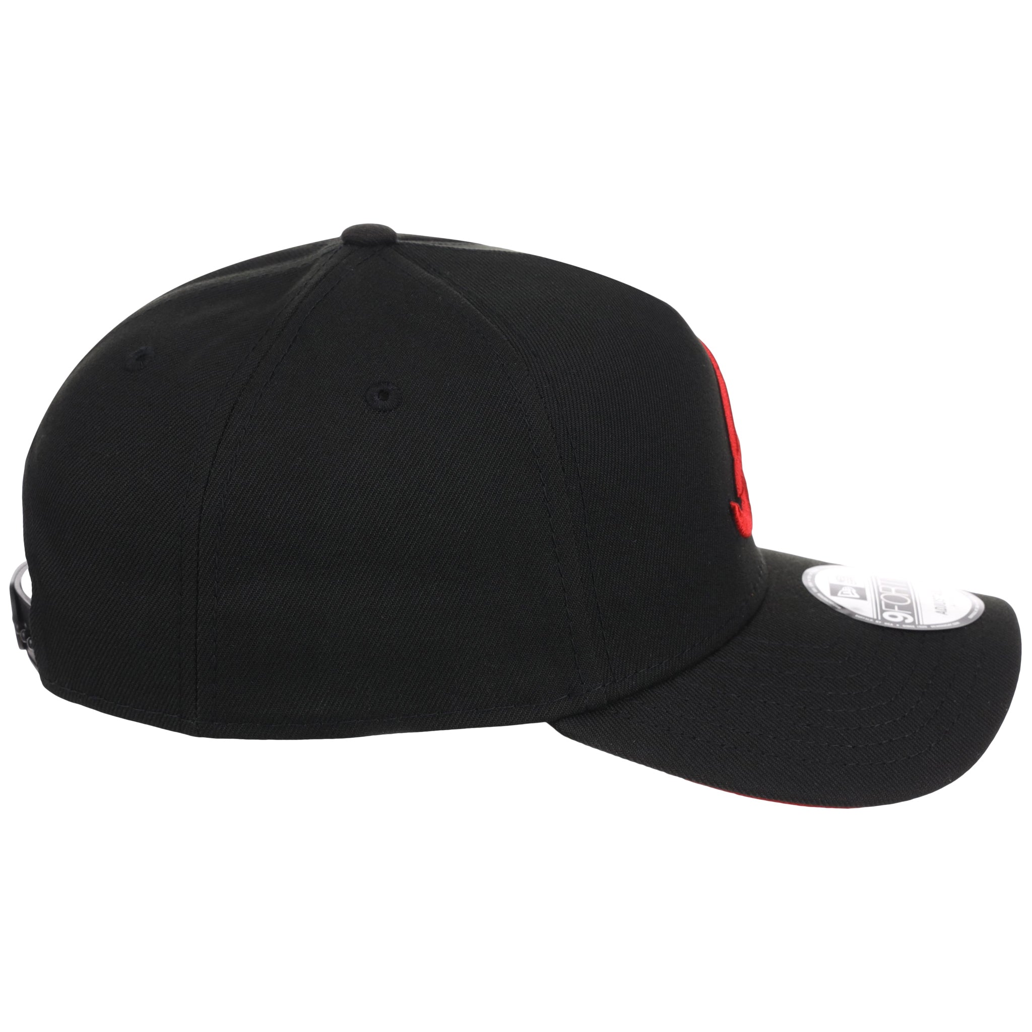 Atlanta Braves MLB Black x Red FASHION CORE New Era 9FORTY A-Frame