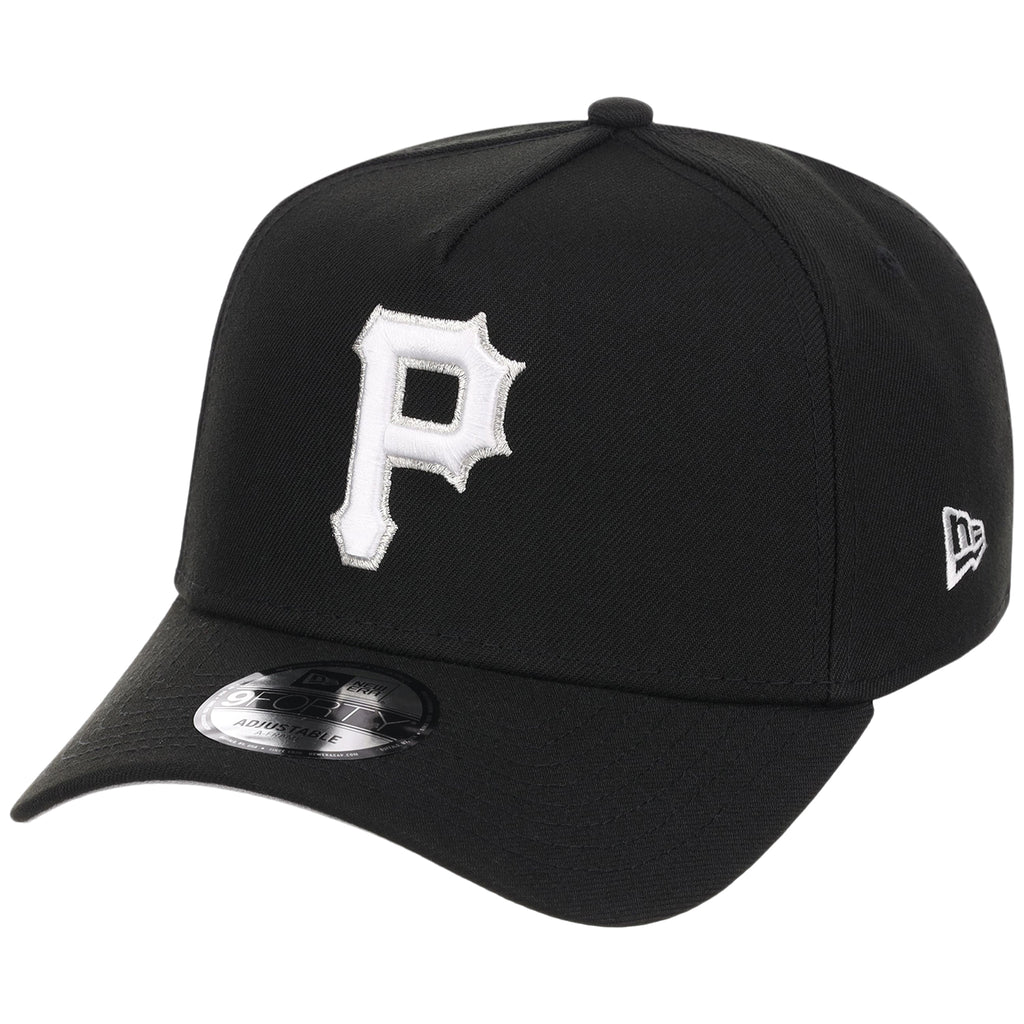 Pittsburgh Pirates MLB Black x White FASHION CORE New Era 9FORTY A-Frame