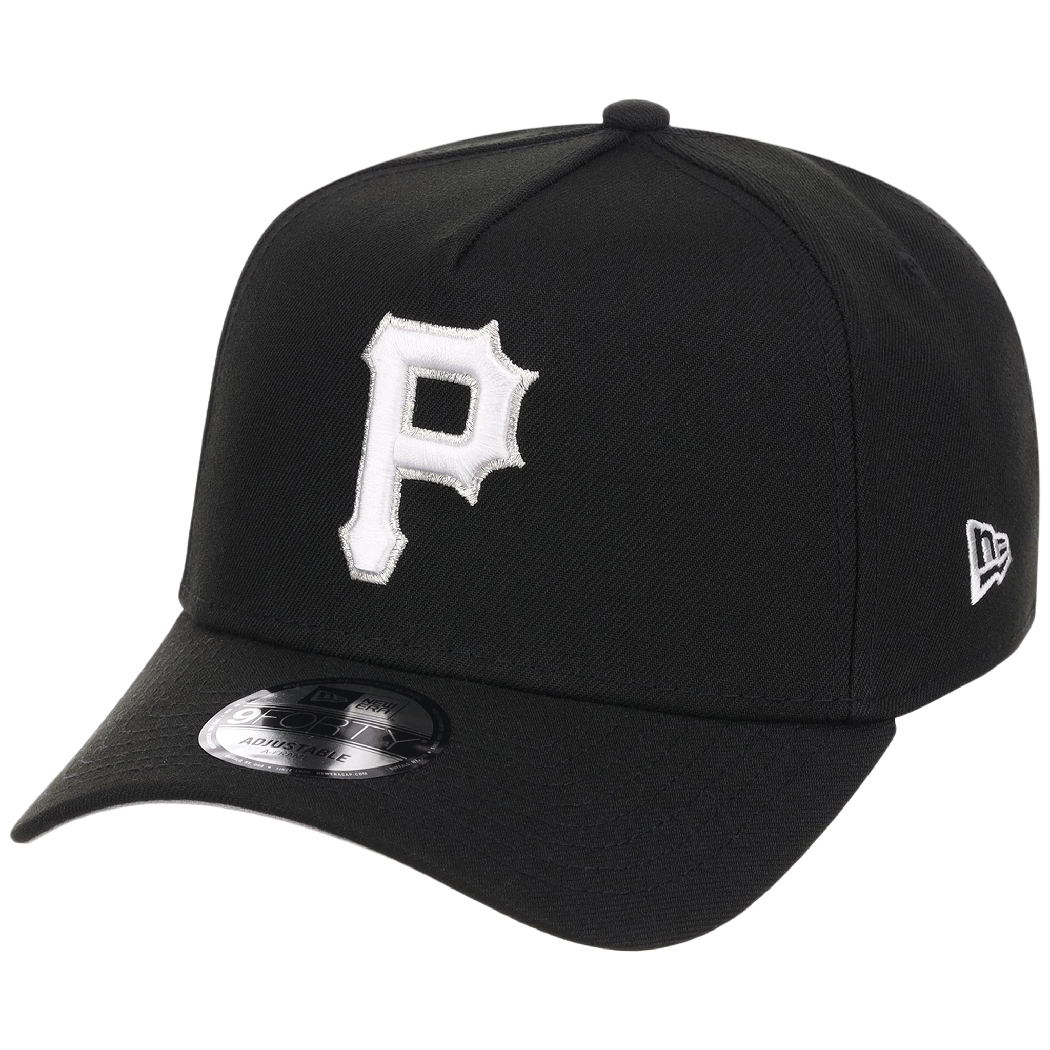 Pittsburgh Pirates MLB Black x White FASHION CORE New Era 9FORTY A-Frame