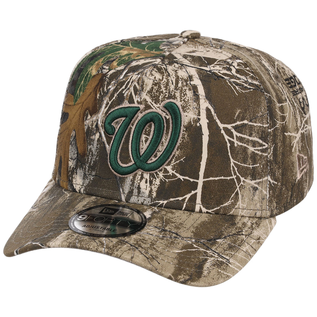 Washington Nationals MLB Realtree FASHION CORE New Era 9FORTY A-Frame