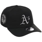 Oakland Athletics MLB Liquid Titanium New Era 9FORTY A-Frame