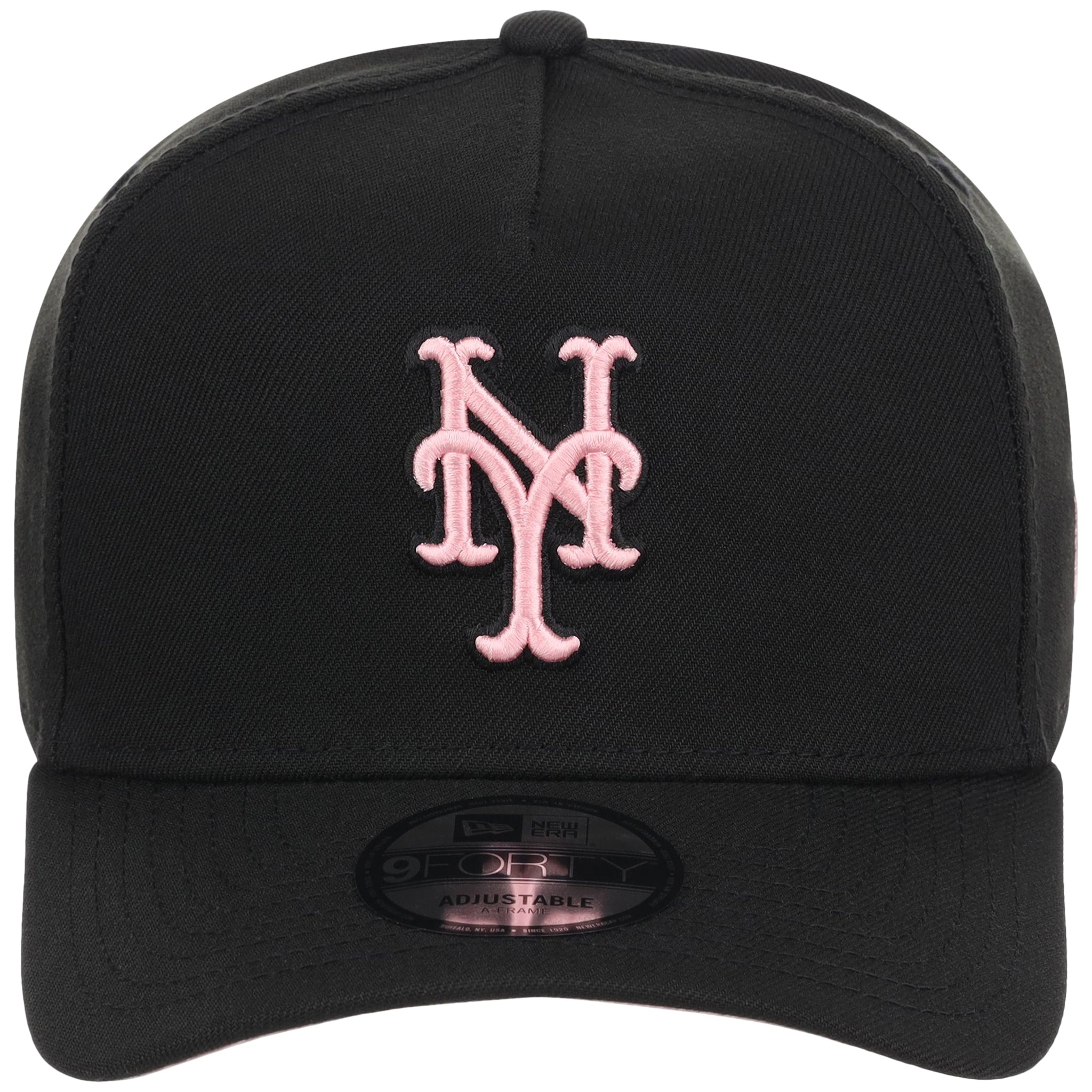 New York Mets MLB Black x Pink FASHION CORE New Era 9FORTY A-Frame