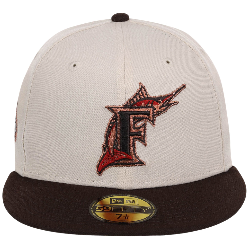 Florida Marlins MLB Burnished Clay New Era 59FIFTY