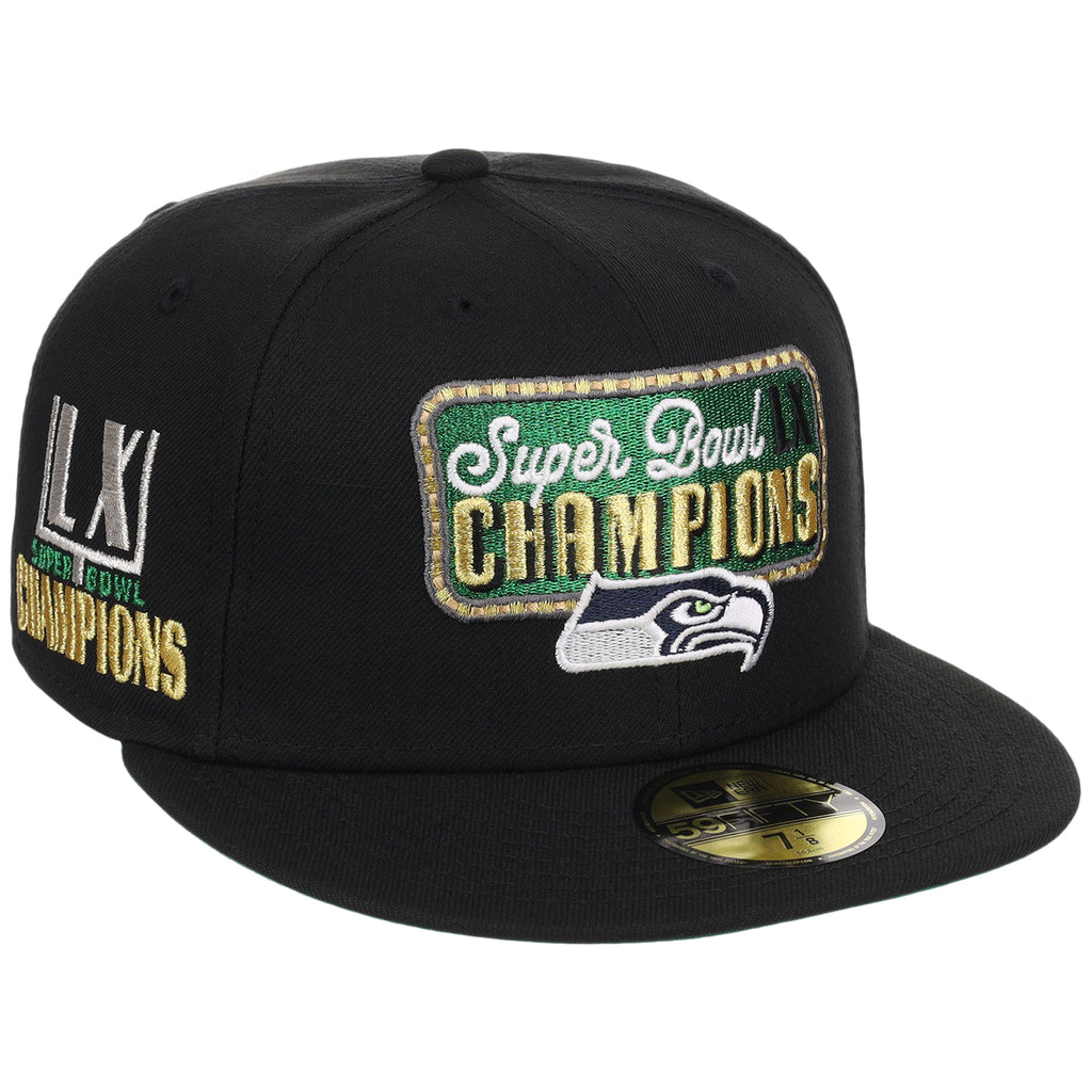 Seattle Seahawks Seattle Variety Pack New Era 59FIFTY (Black/Black)