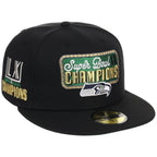 Seattle Seahawks Seattle Variety Pack New Era 59FIFTY (Black/Black)