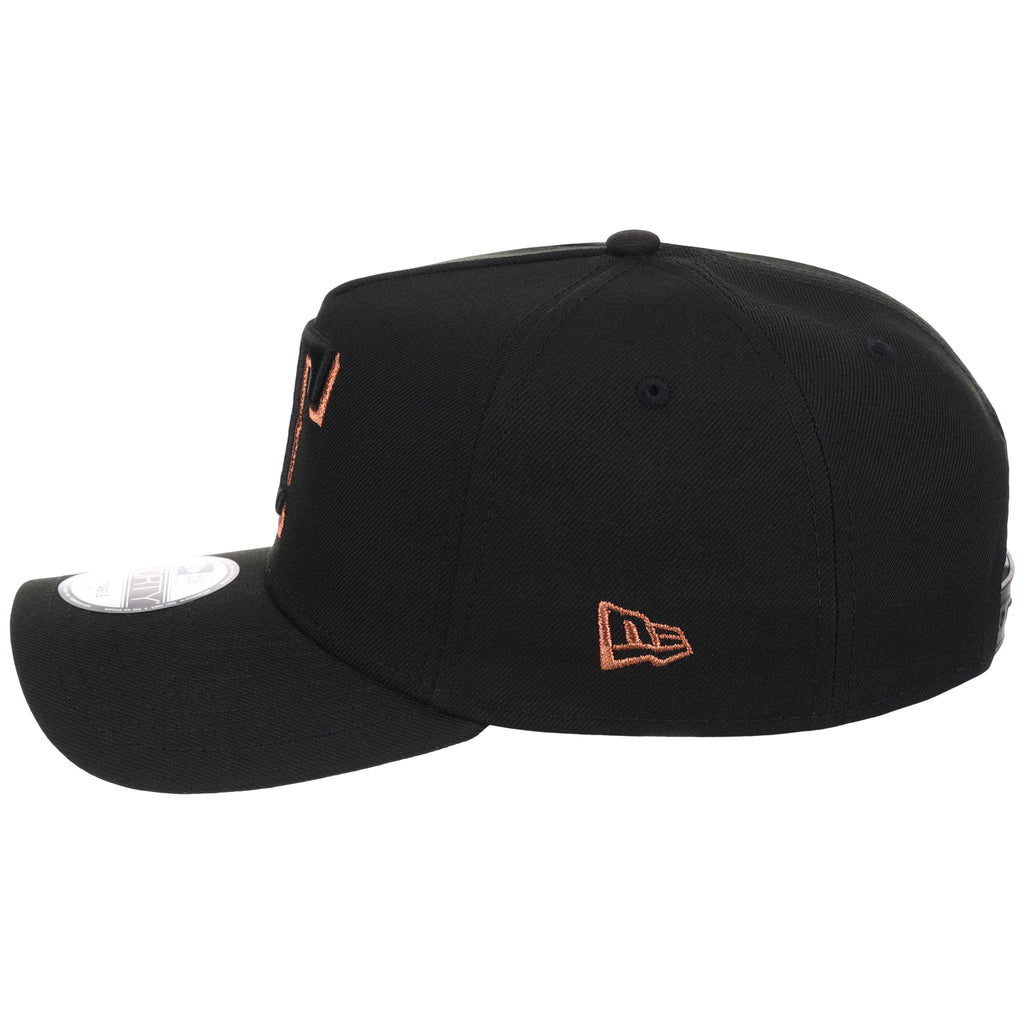 Texas Rangers MLB Black x Rust FASHION CORE New Era 9FORTY A-Frame