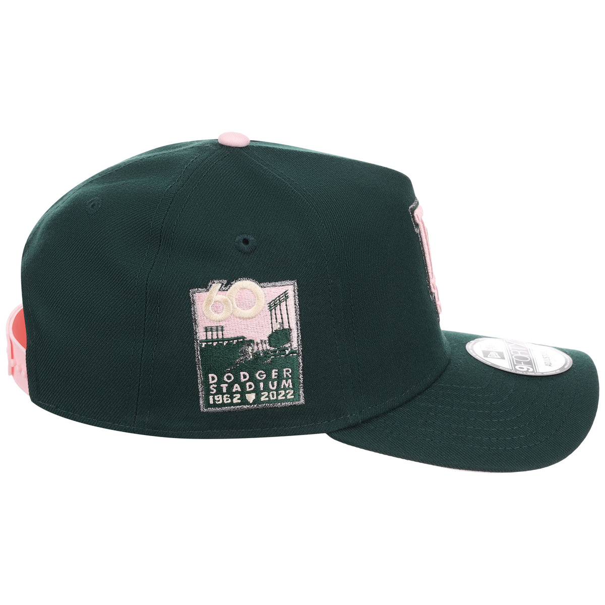 Los Angeles Dodgers MLB Emerald Bloom New Era 9FORTY A-Frame