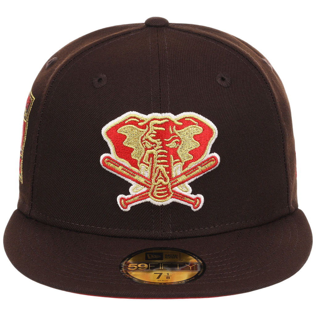 Oakland Athletics MLB Burnt Wood x Red New Era 59FIFTY – 5