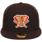 Oakland Athletics MLB Burnt Wood x Red New Era 59FIFTY – 5