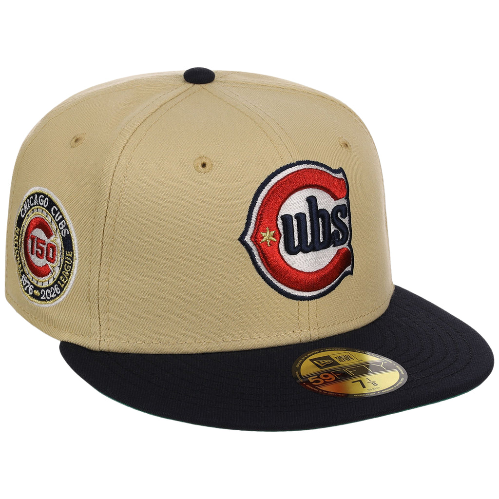 Chicago Cubs Northside Chicago Crown the City New Era 59FIFTY (Gold/Navy)