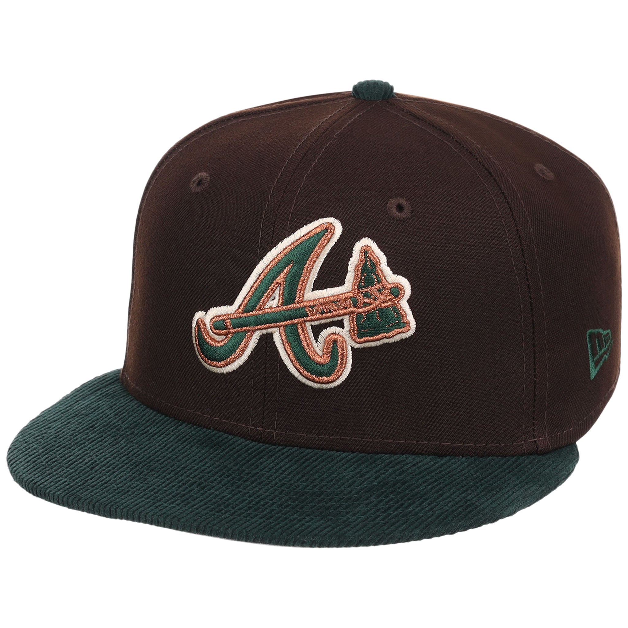 Atlanta Braves MLB Forest Ember New Era 59FIFTY
